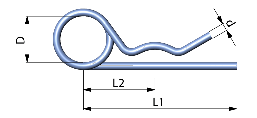Federstecker - Version D
